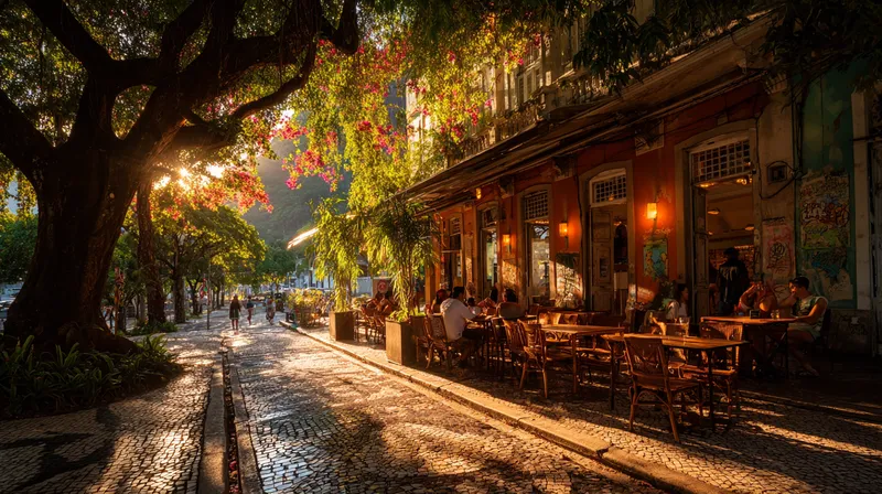 Street scene in Botafogo, Rio de Janeiro