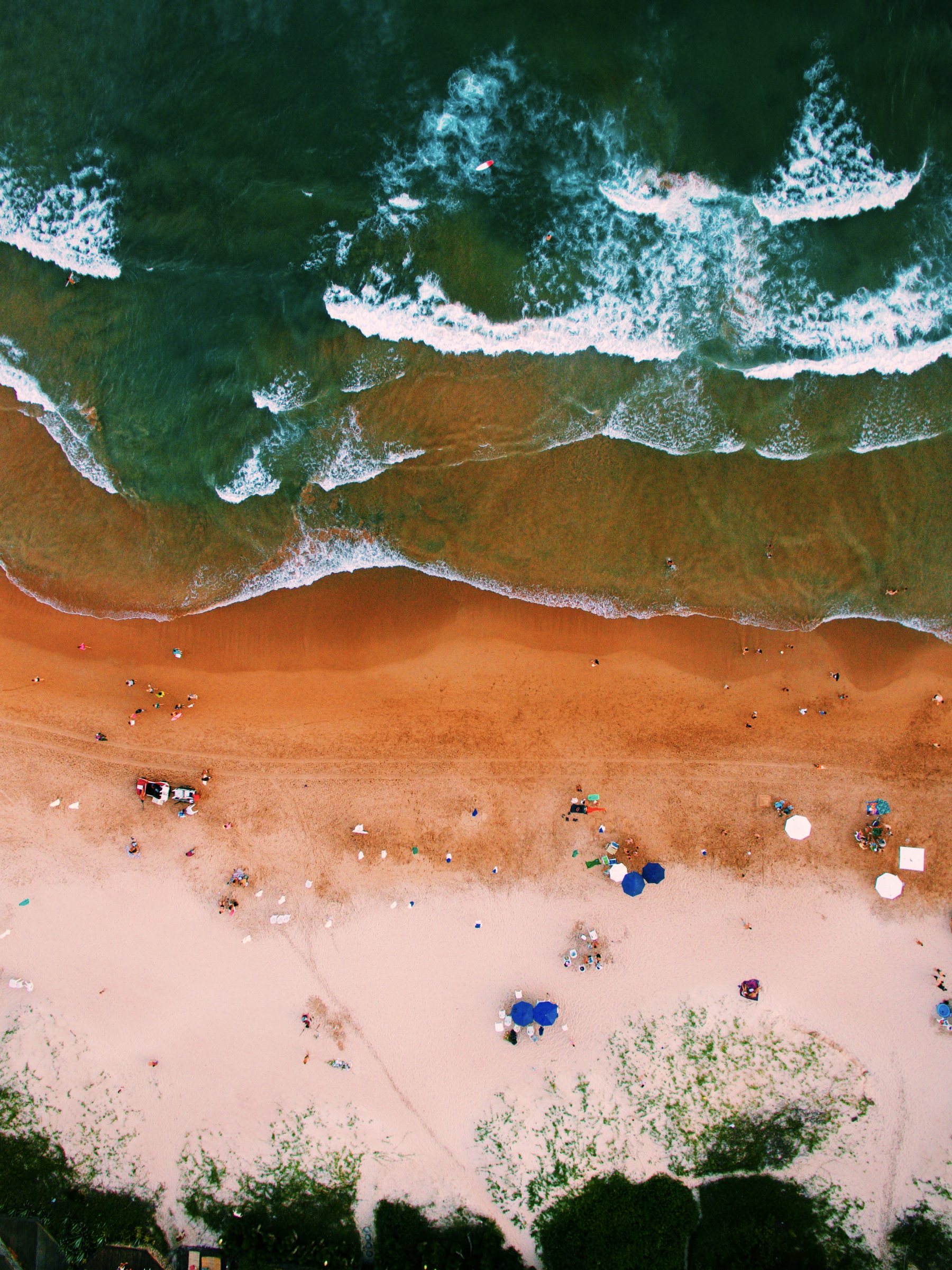Aerial view of Búzios peninsula and beaches